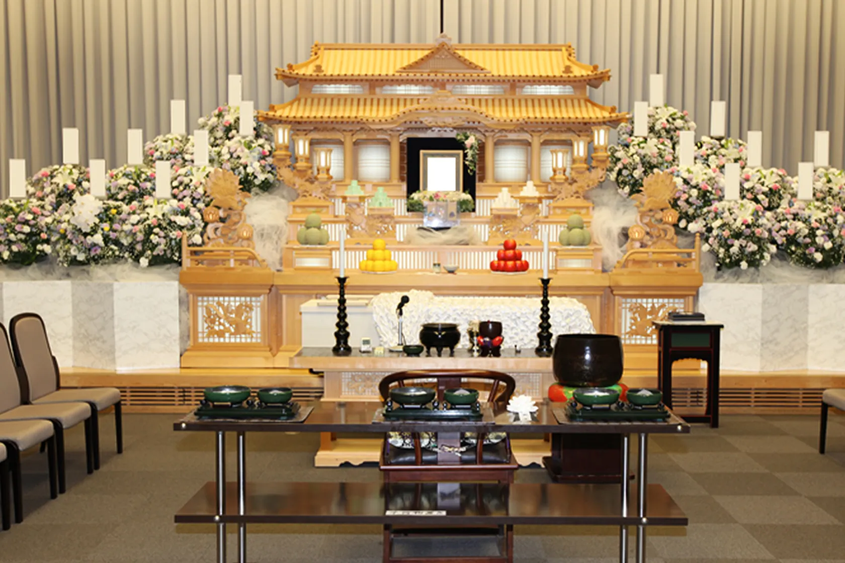 第一斎場　祭壇施行例